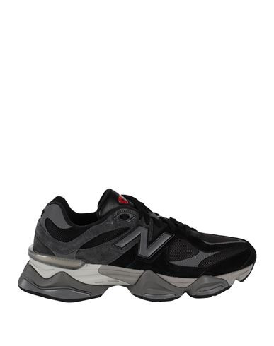 New Balance 9060 Man Sneakers Black Size 10.5 Leather, Textile fibers | YOOX (US)