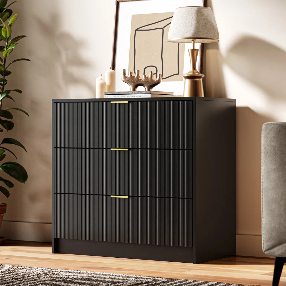 3 - Drawer Dresser, 31.5" W | Wayfair North America