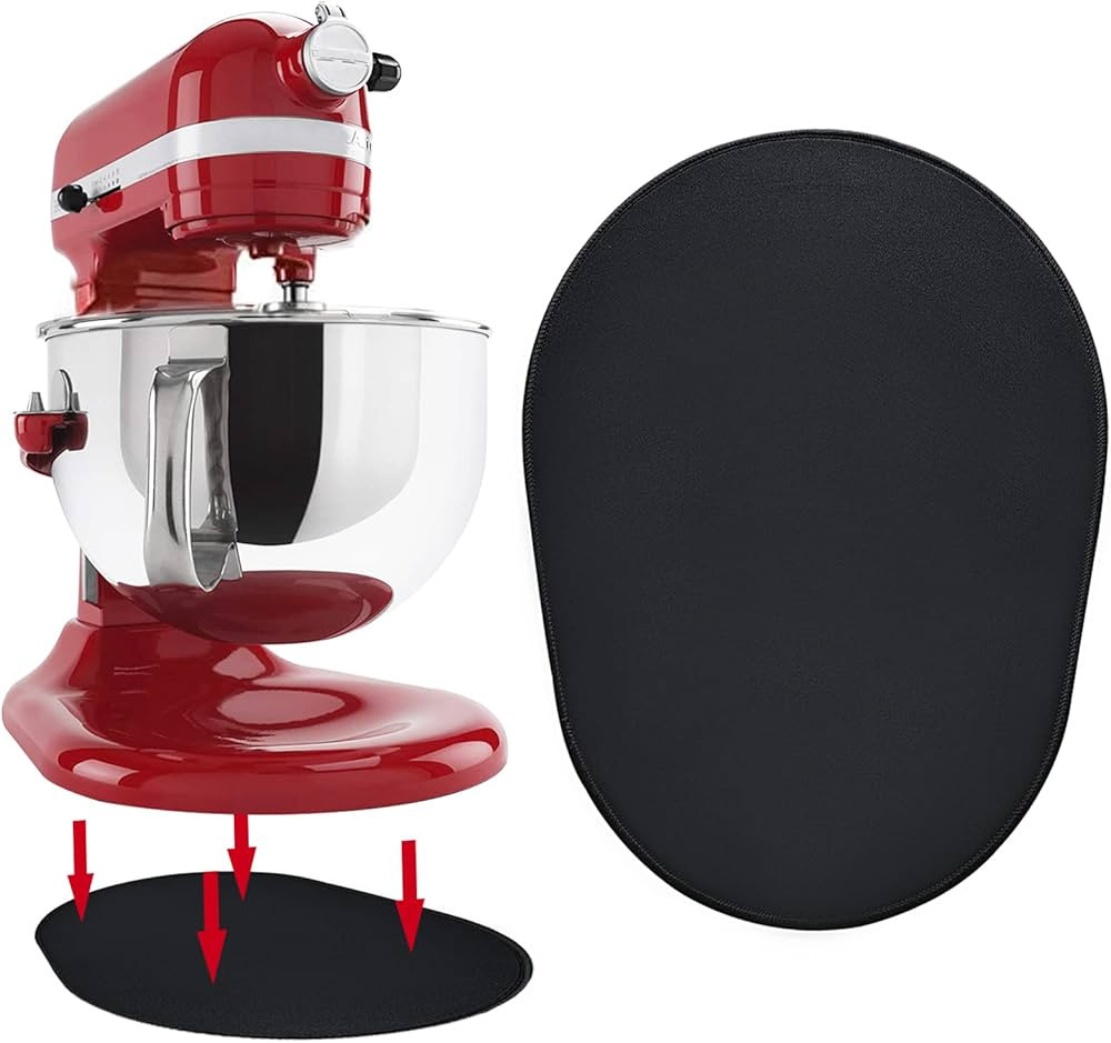 Mixer Slider Mat Sliding Mat for Kitchenaid Stand Mixer 5-8 Qt Bowl Lift Kitchen Mat Appliance ea... | Amazon (US)