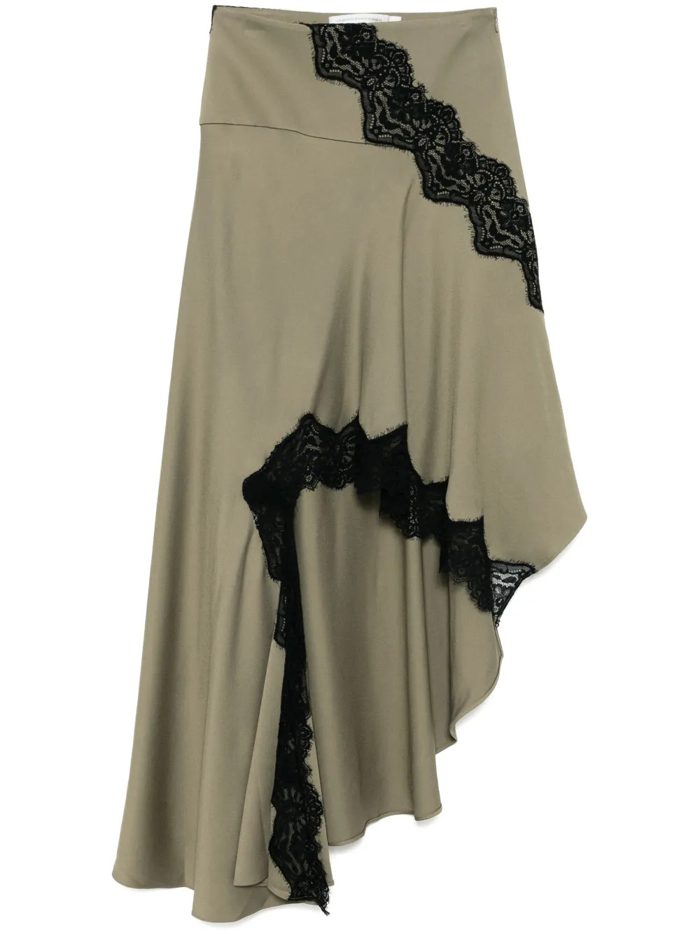 Verner asymmetric skirt | Farfetch Global