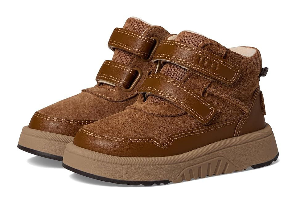 UGG Kids Rennie (Toddler/Little Kid) Kid's Shoes Chestnut : 11 Little Kid M, Leather/Suede | Zappos