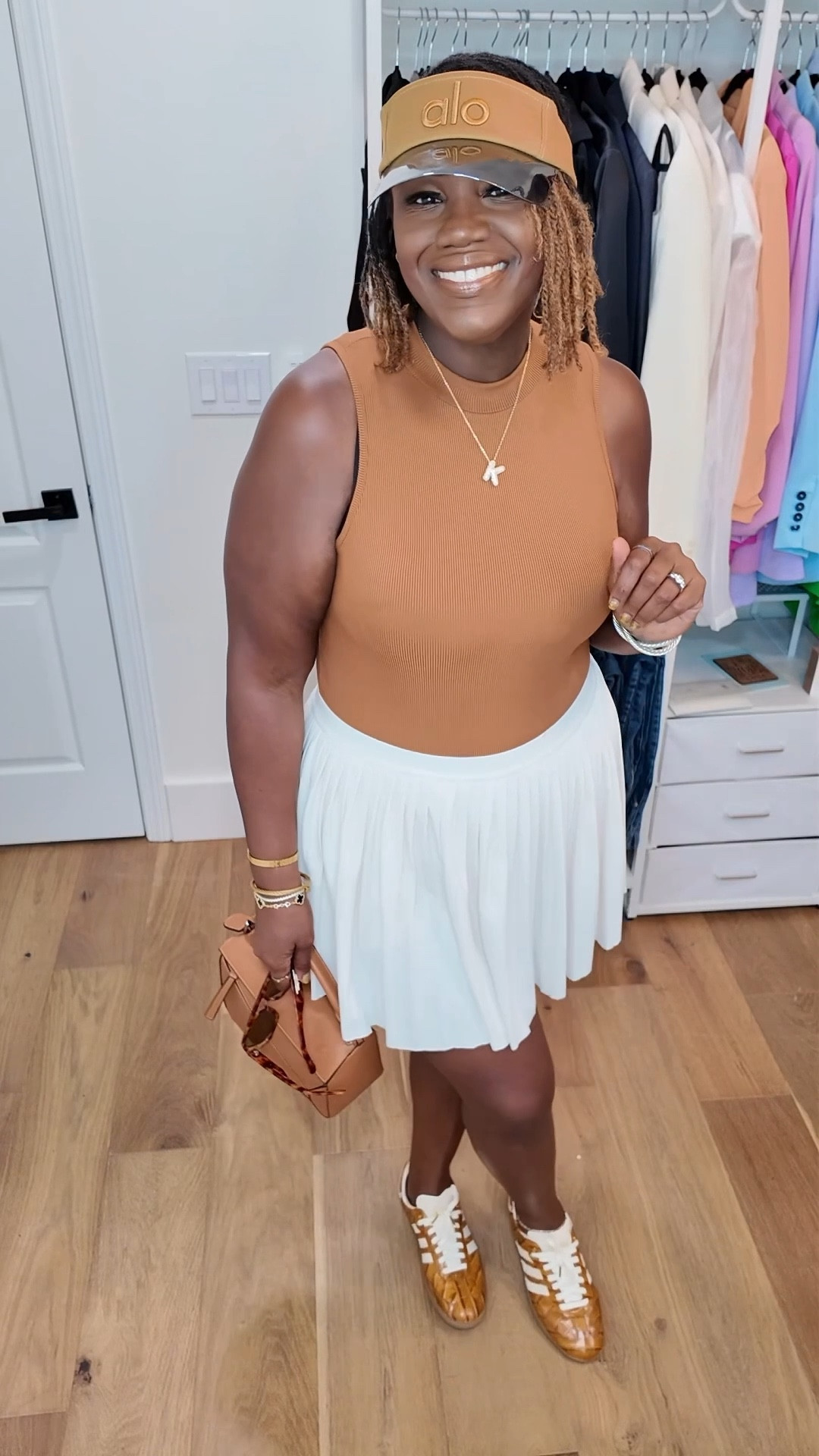 Sporty chic vibes - Tennis skirt outfit

#LTKStyleTip #LTKMidsize #LTKOver40