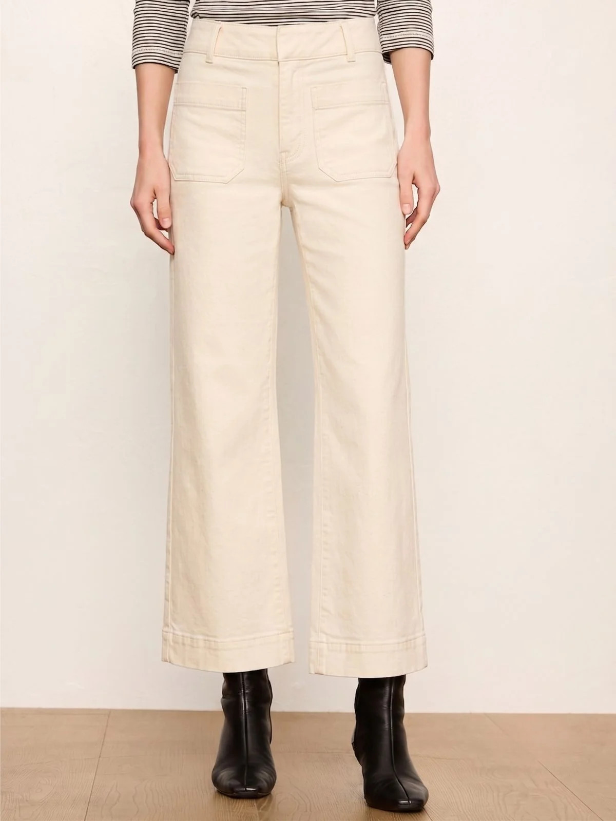 Chelsea Wide Leg Jean French Vanilla | Sanctuary Clothing