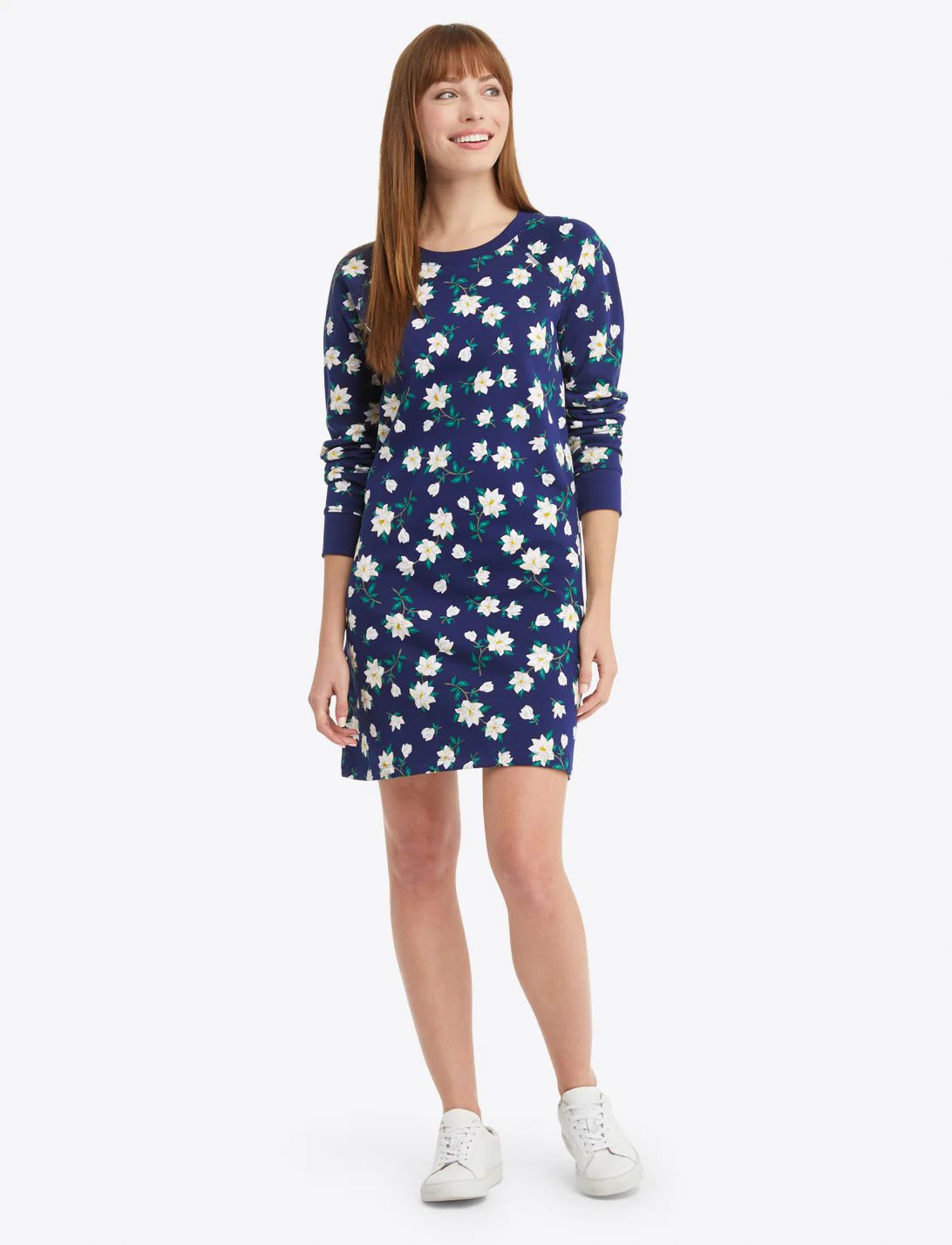 Natalie Sweatshirt Dress in Magnolia | Draper James (US)