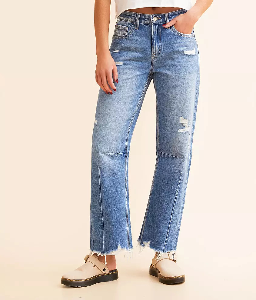 Kate Barrel Leg Jean | Buckle