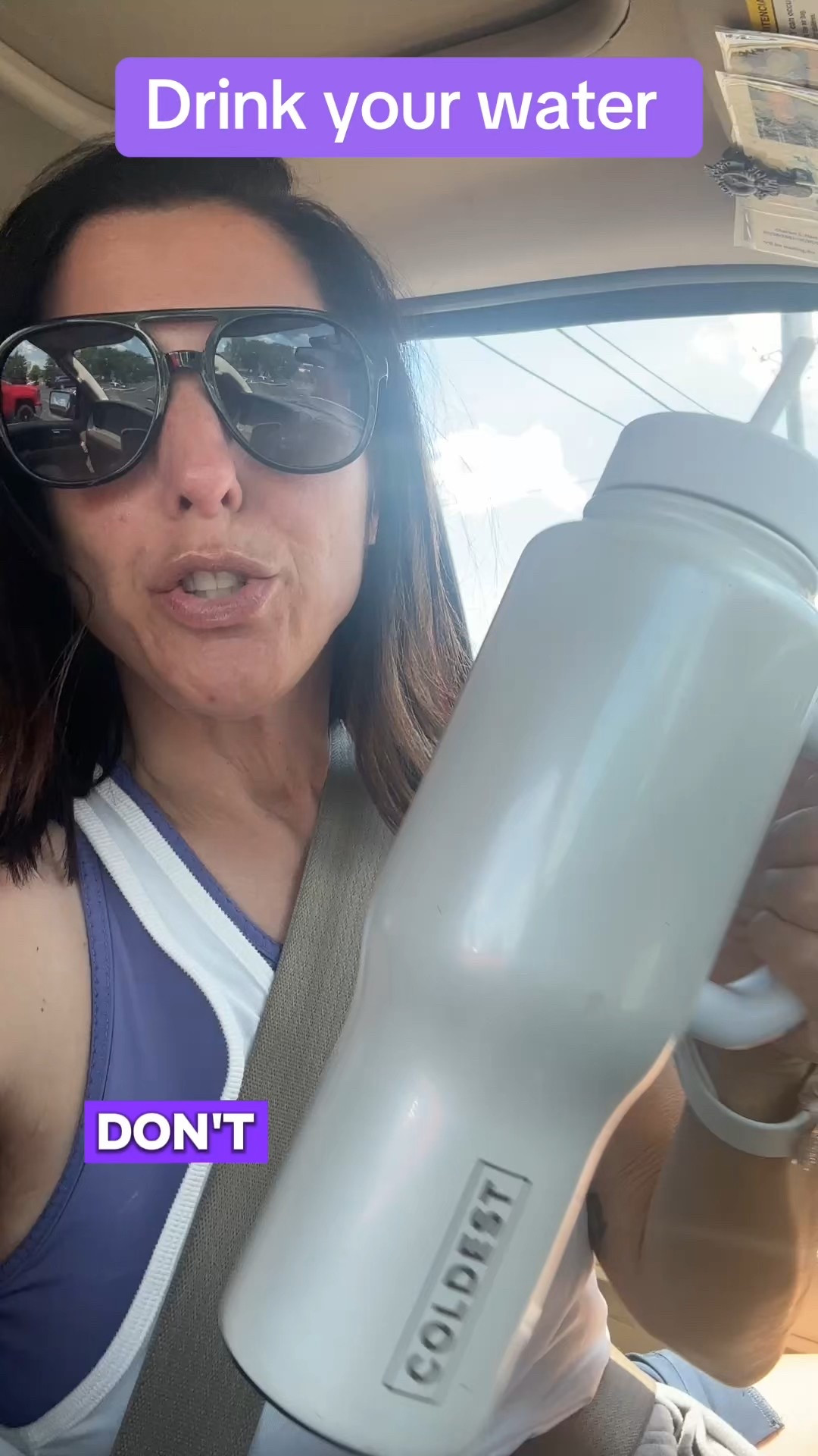 Don’t let your water get warm when you are out and about #drinkyourwater @coldest 

#LTKFindsUnder50 #LTKActive #LTKSeasonal