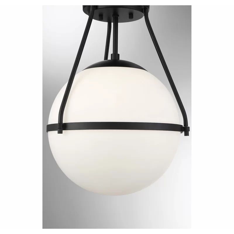 Amirah 1 -Light 13" Semi Flush Mount | Wayfair Professional