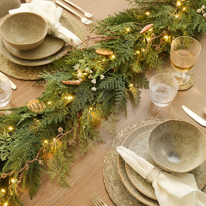 Pre-Lit Faux Citrus Garland | West Elm (US)