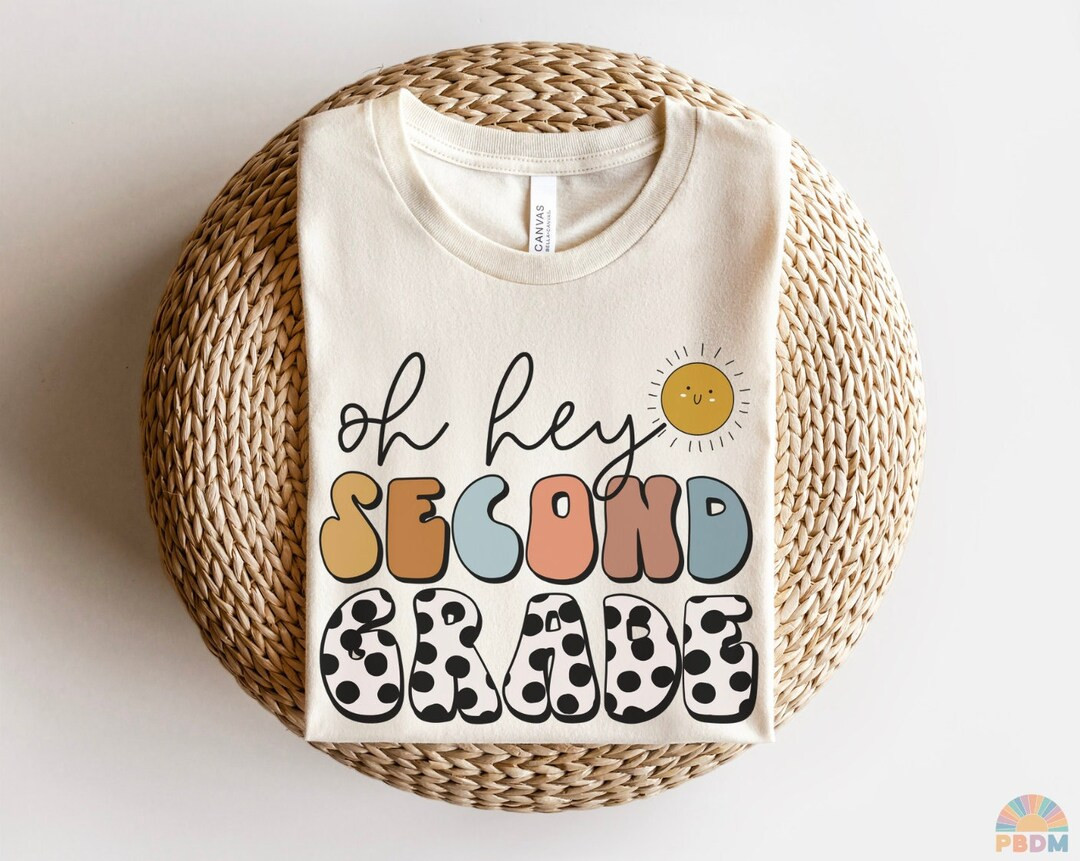 Oh Hey Second Grade Shirt Second Grade Teacher Shirt 2nd Grade Teacher Shirt Second Grade Team Dr... | Etsy (US)