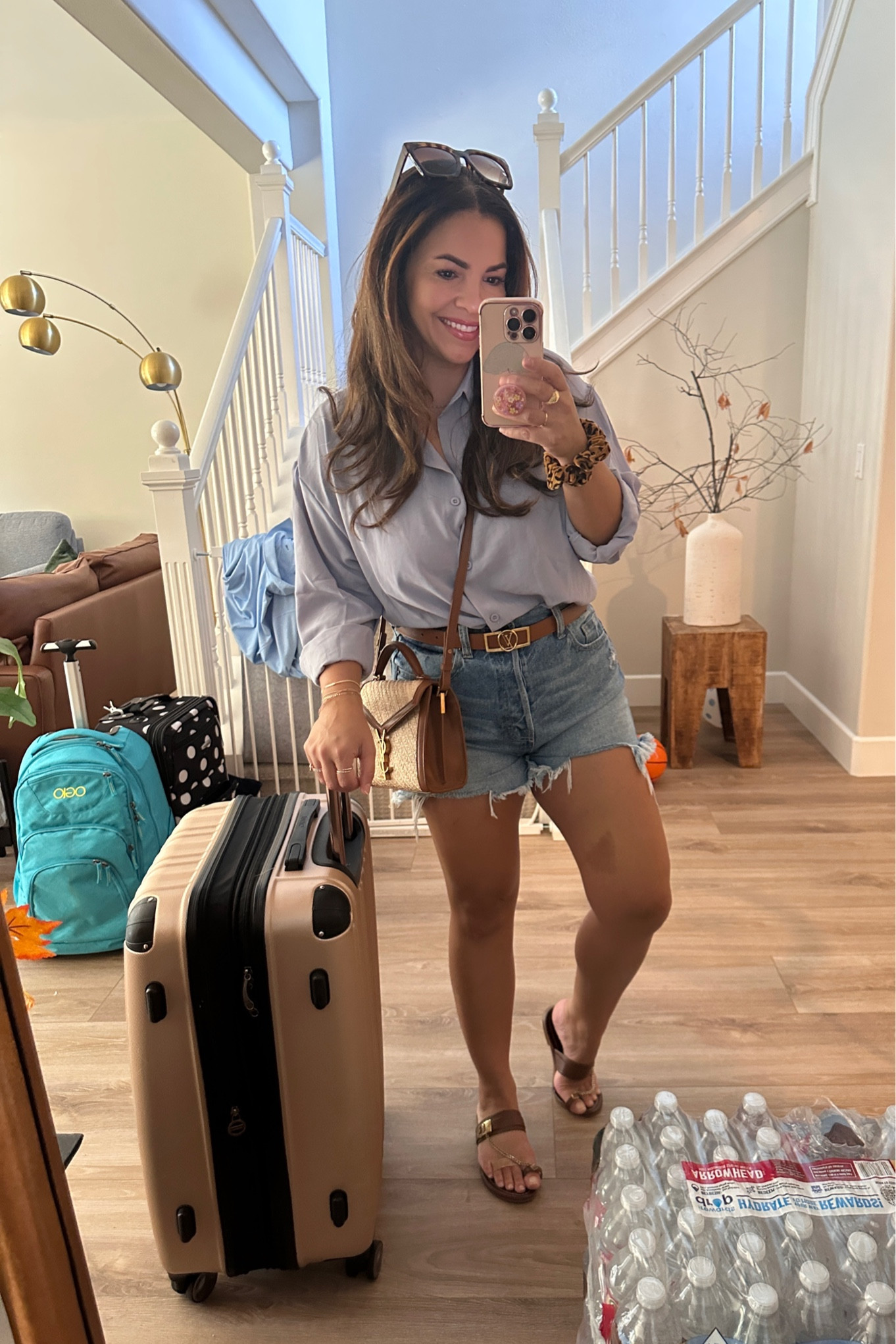 Loving these loose, soft button down tops. Great for work with slacks or pin skirts. Or wear it casually with jeans, shorts or even denim knee length skirts. 

Perfect for that Old Money style

#LTKmidsize #LTKfindsunder50 #LTKstyletip