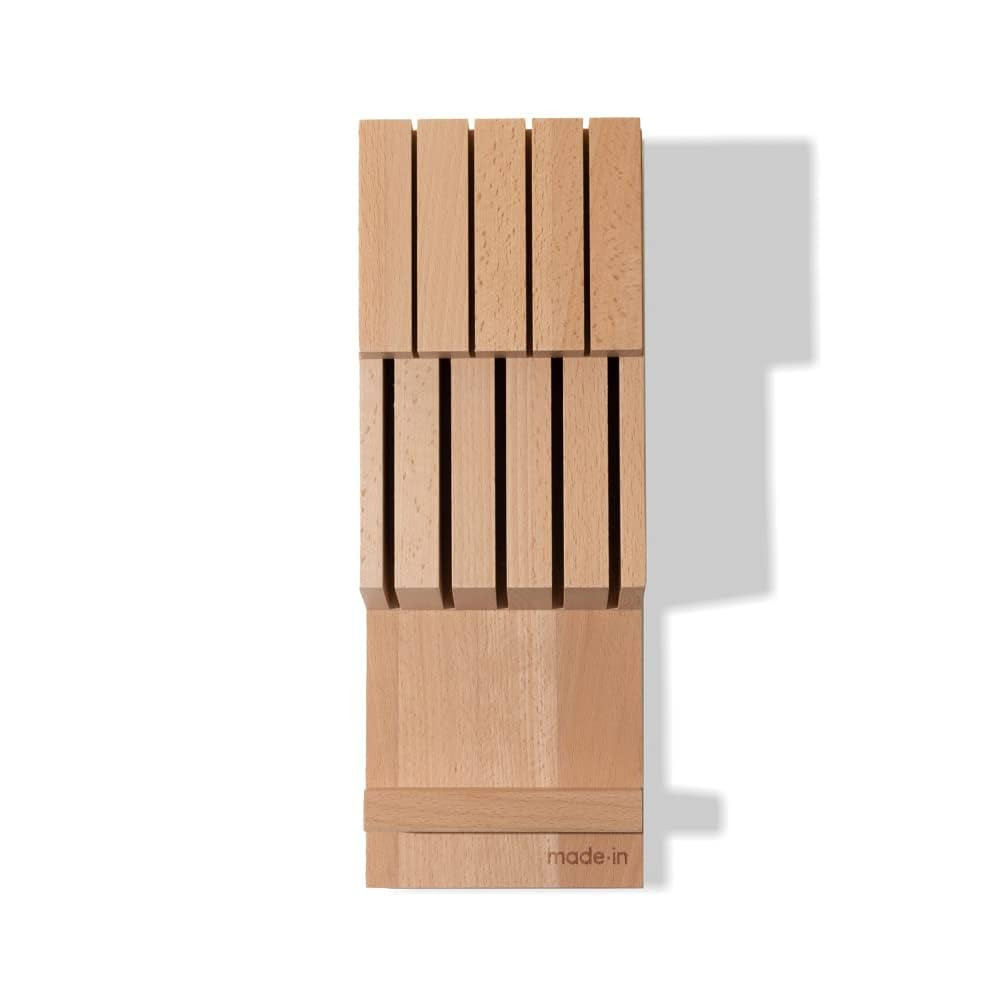 Made In Cookware - 9 Piece Knife Organizer - Italian Beechwood - Crafted in Italy | Amazon (US)