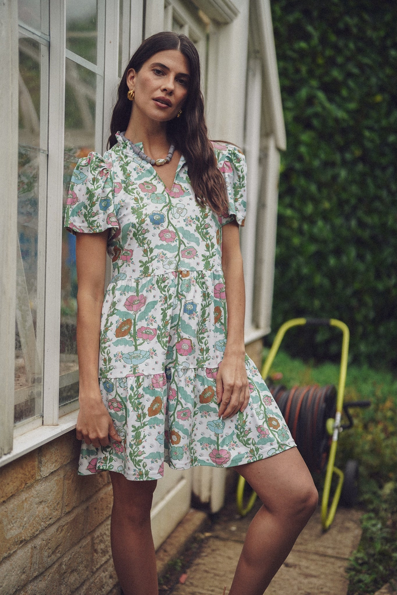Navy Dress - Handkerchief Bloom | Smith and Quinn