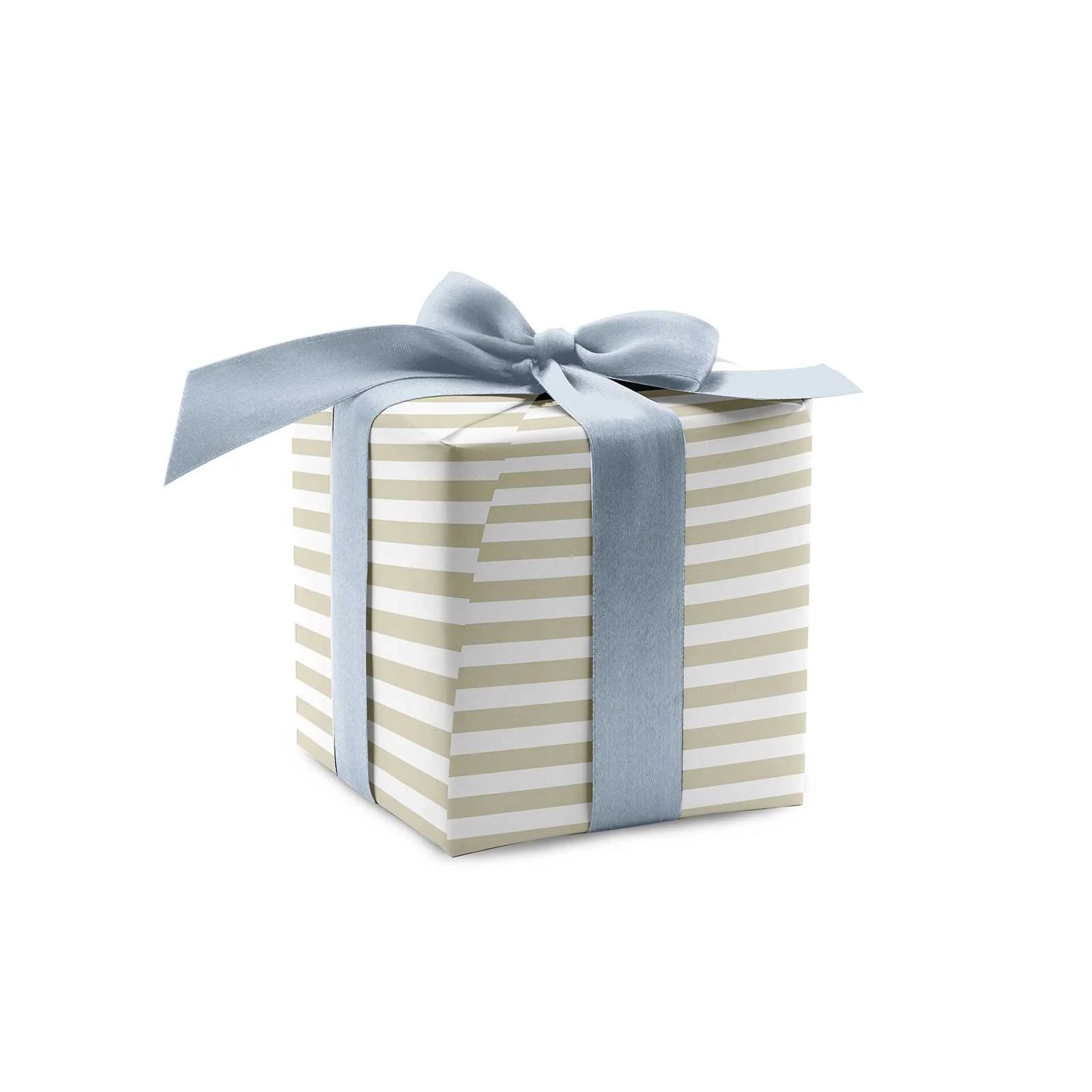 Coastal Stripe Wrapping Paper in Beige | Brooke and Lou