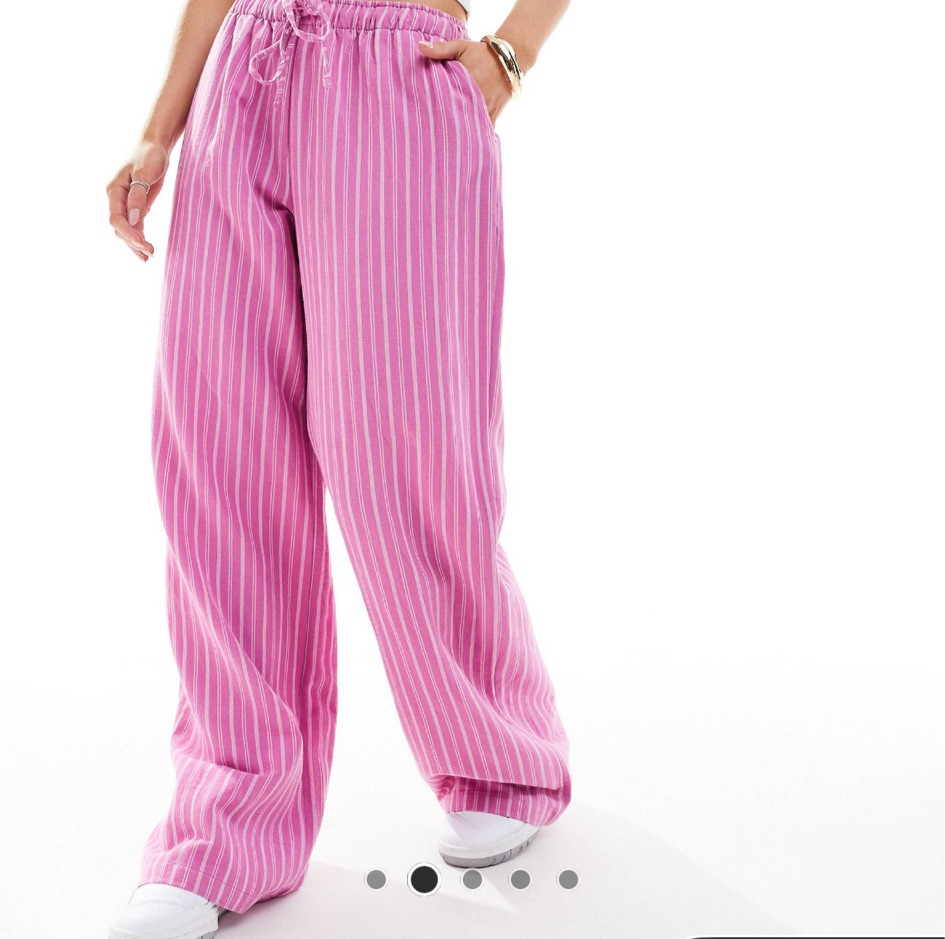 PINK PINSTRIPE TROUSERS

#LTKsale #LTKstyletip #LTKuk