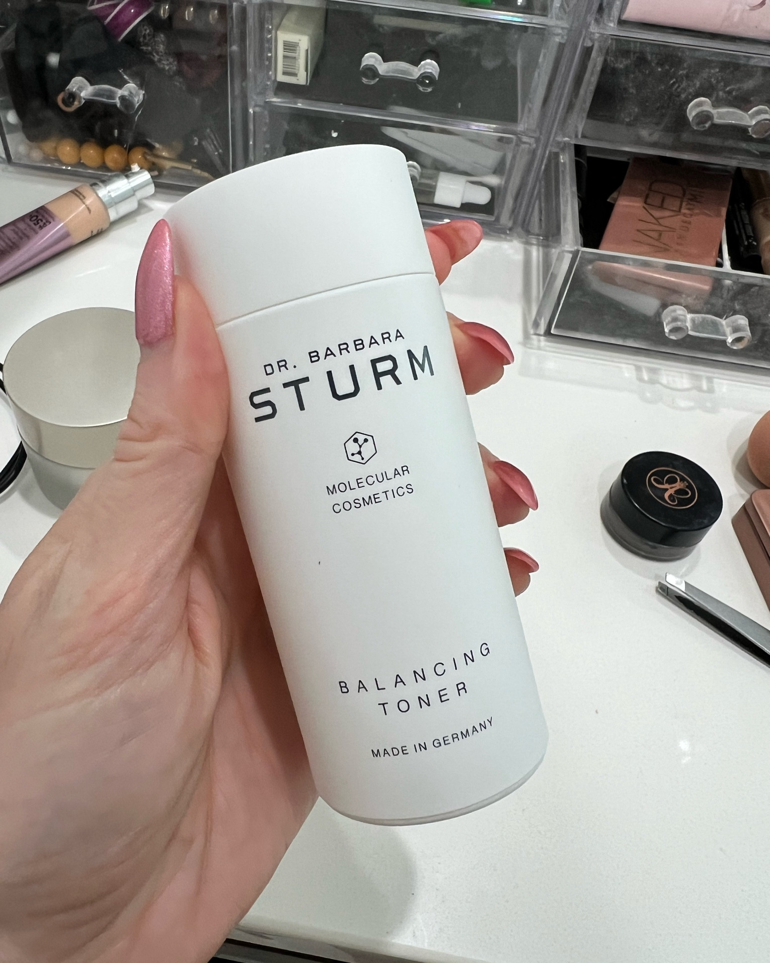 Dr. Barbara Sturm's toner is my favorite, and I use it every morning as the first product I apply to my face.