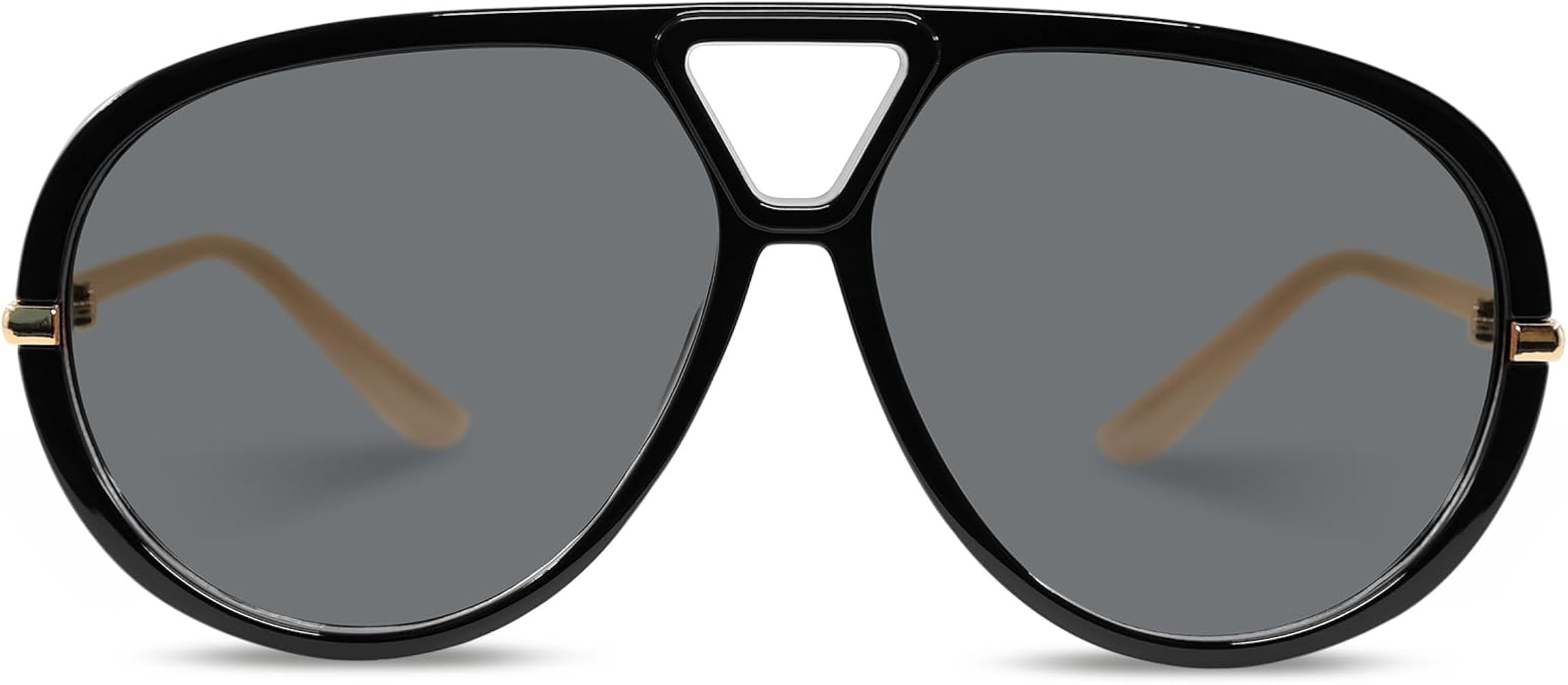 Retro Polarized Aviator Sunglasses for Women Men Oversized Classic 70s Trendy Square Sun Glasses ... | Amazon (US)