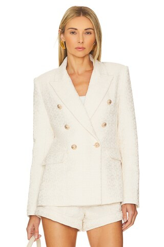 Line & Dot Avery Blazer in Ivory from Revolve.com | Revolve Clothing (Global)