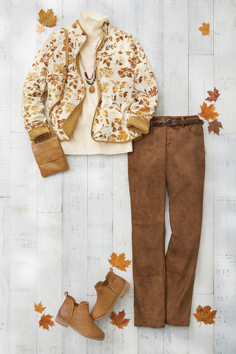 Woodbriar Reversible Cord Jacket | Coldwater Creek