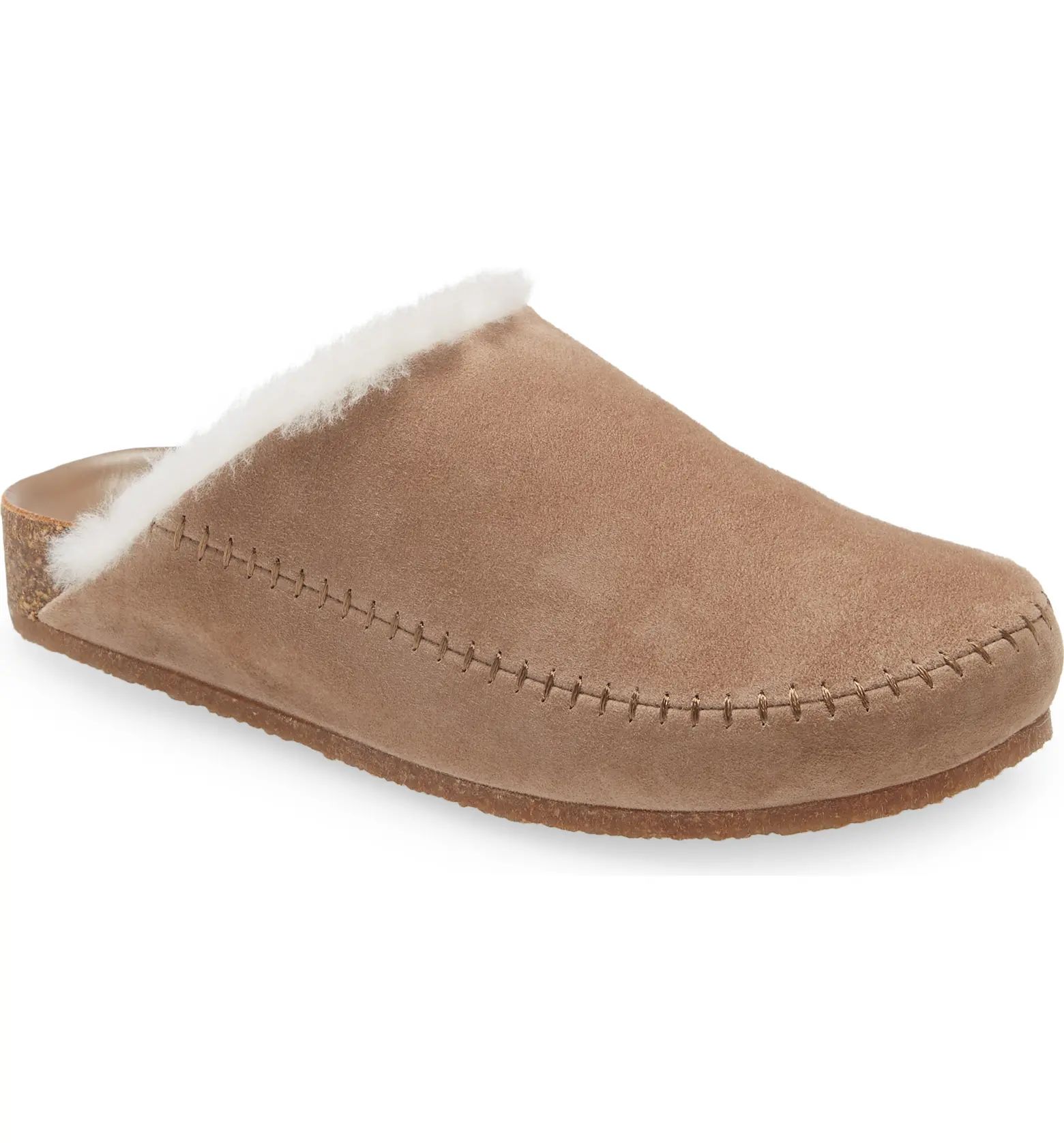 Jenni Kayne Genuine Shearling Lined Moc Clog | Nordstrom | Nordstrom