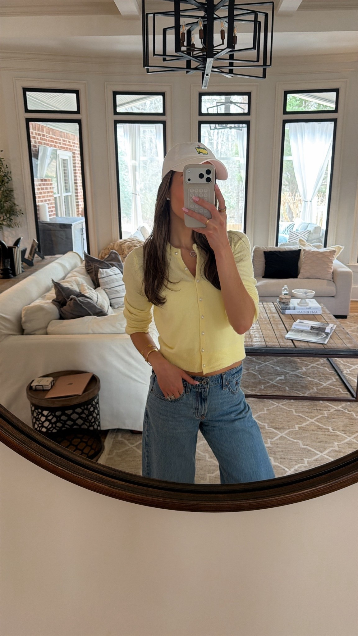 Outfit of the day! Wearing a size 26 long in the jeans and a size small in the cardigan and an extra small in the tank top! 

#LTKSeasonal #LTKootd #LTKSpringSale