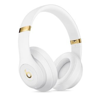 Casque sans fil à réduction de bruit Beats Studio3 Blanc | Fnac FR
