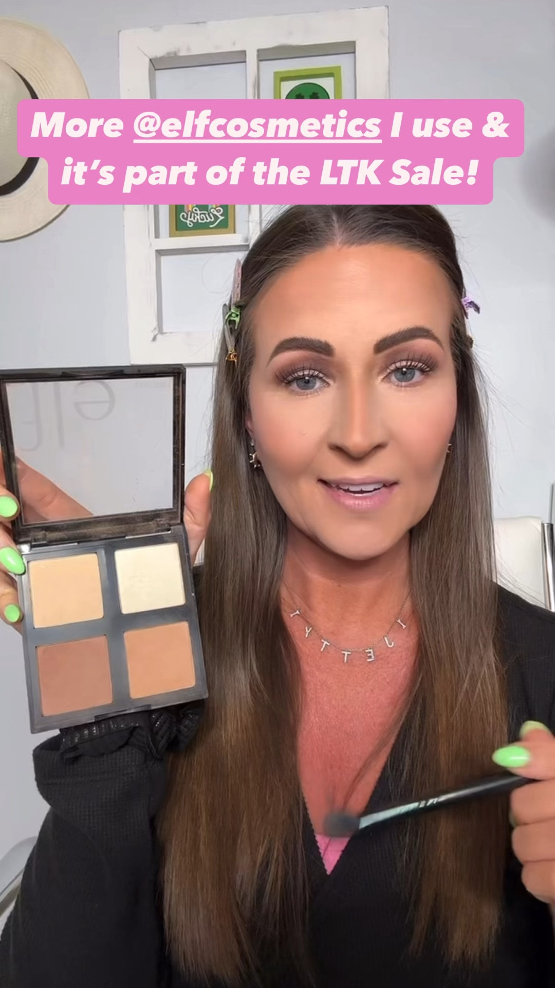 I sometimes use this Elf contour palette on top of my cream contour to set it and use this blending brush to contour the bridge of my nose. 

Makeup, makeup brush, powder contour 

#LTKStyleTip #LTKSpringSale #LTKBeauty