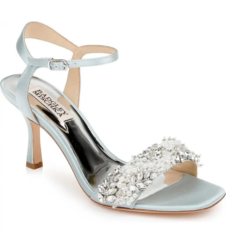 Badgley Mischka Collection Kate Ankle Strap Sandal | Nordstrom | Nordstrom