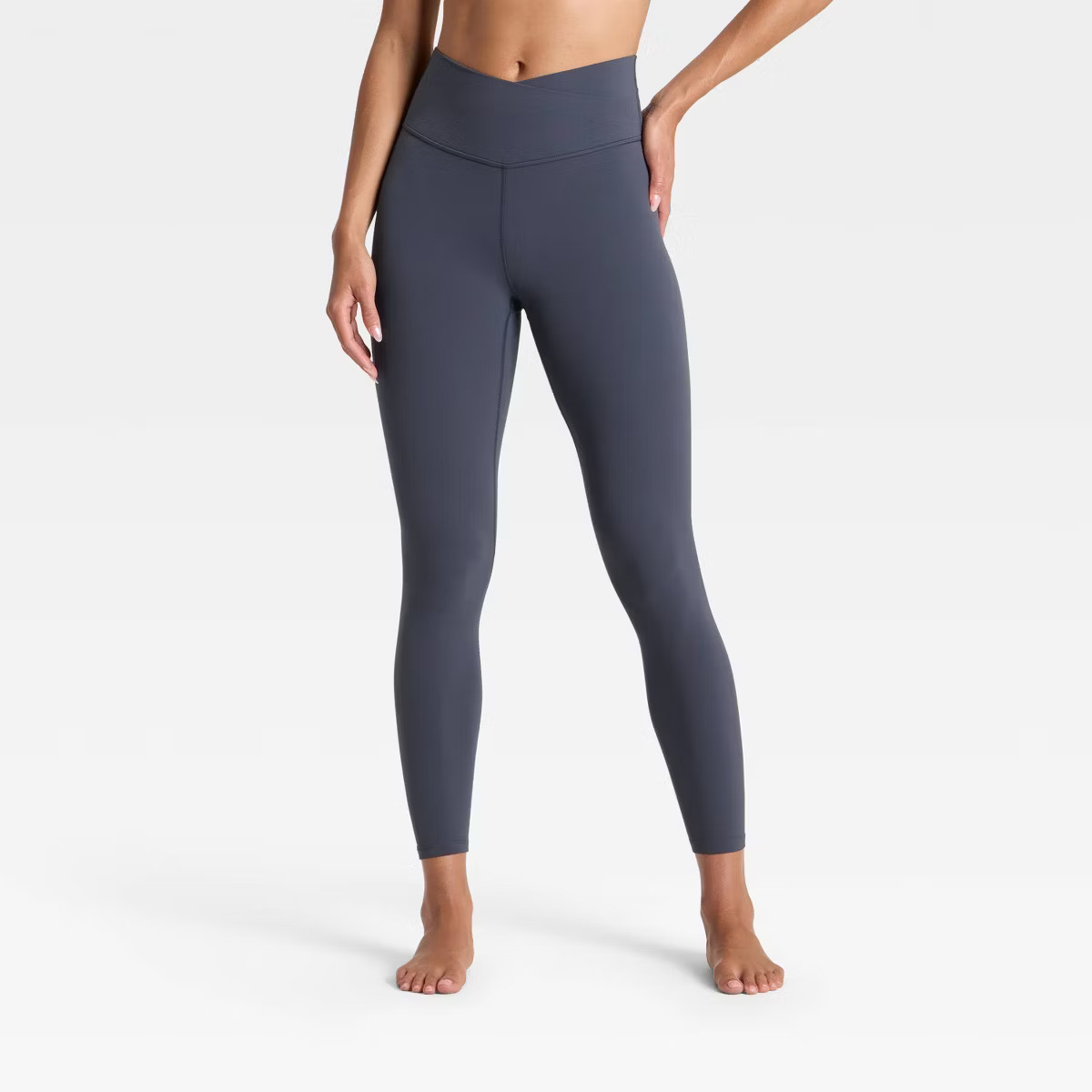 Women's Everyday Soft Crossover 7/8 Leggings - All In Motion™ | Target