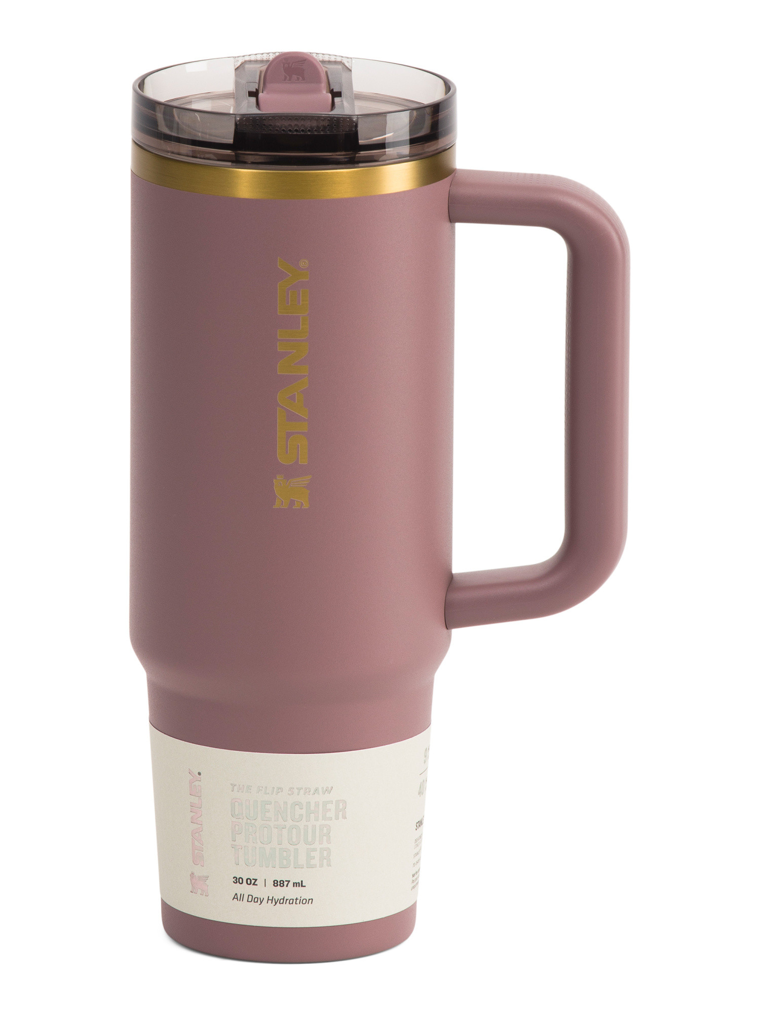 30oz Stainless Steel Pro Tour Flip Straw Quencher Tumbler | TJ Maxx
