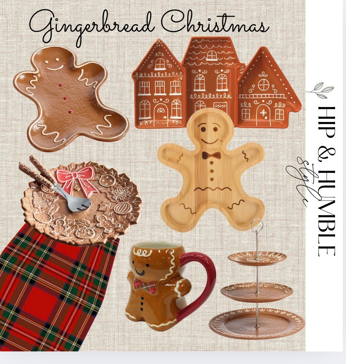 The cutest gingerbread scents for entertaining , gingerbread dishes, Christmas party decor  

#LTKSeasonal #LTKHoliday #LTKHome
