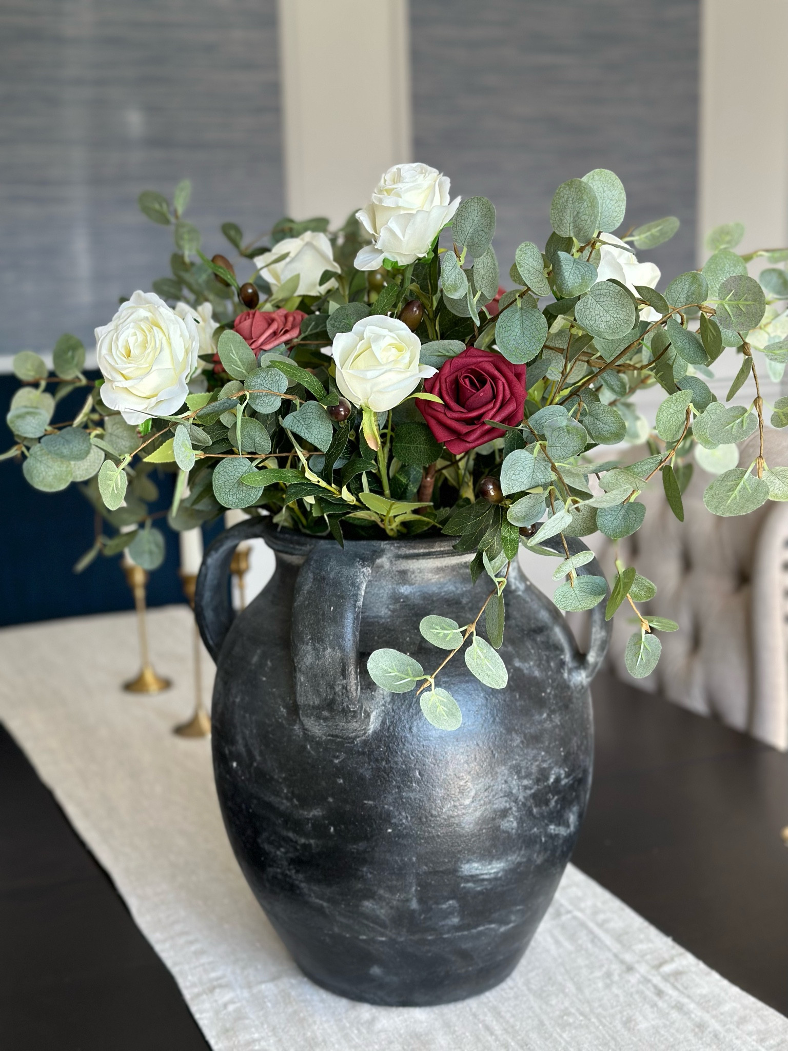 One of my favorite spring florals. I loved mixing the roses with some eucalyptus stems for added greenery.

#LTKstyletip #LTKhome