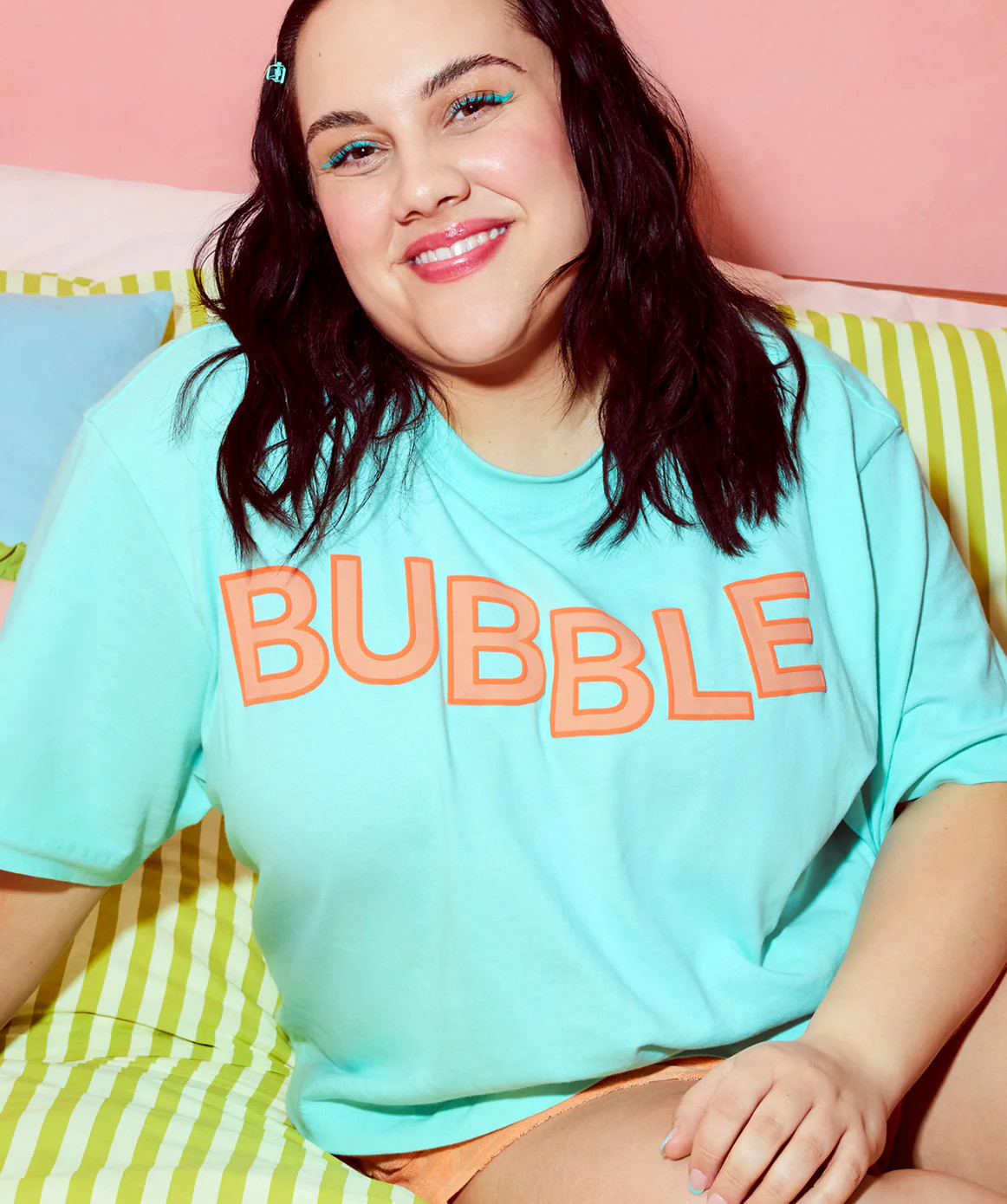 AE x Bubble Boxy Graphic T-Shirt - XXL | Bubble Skincare