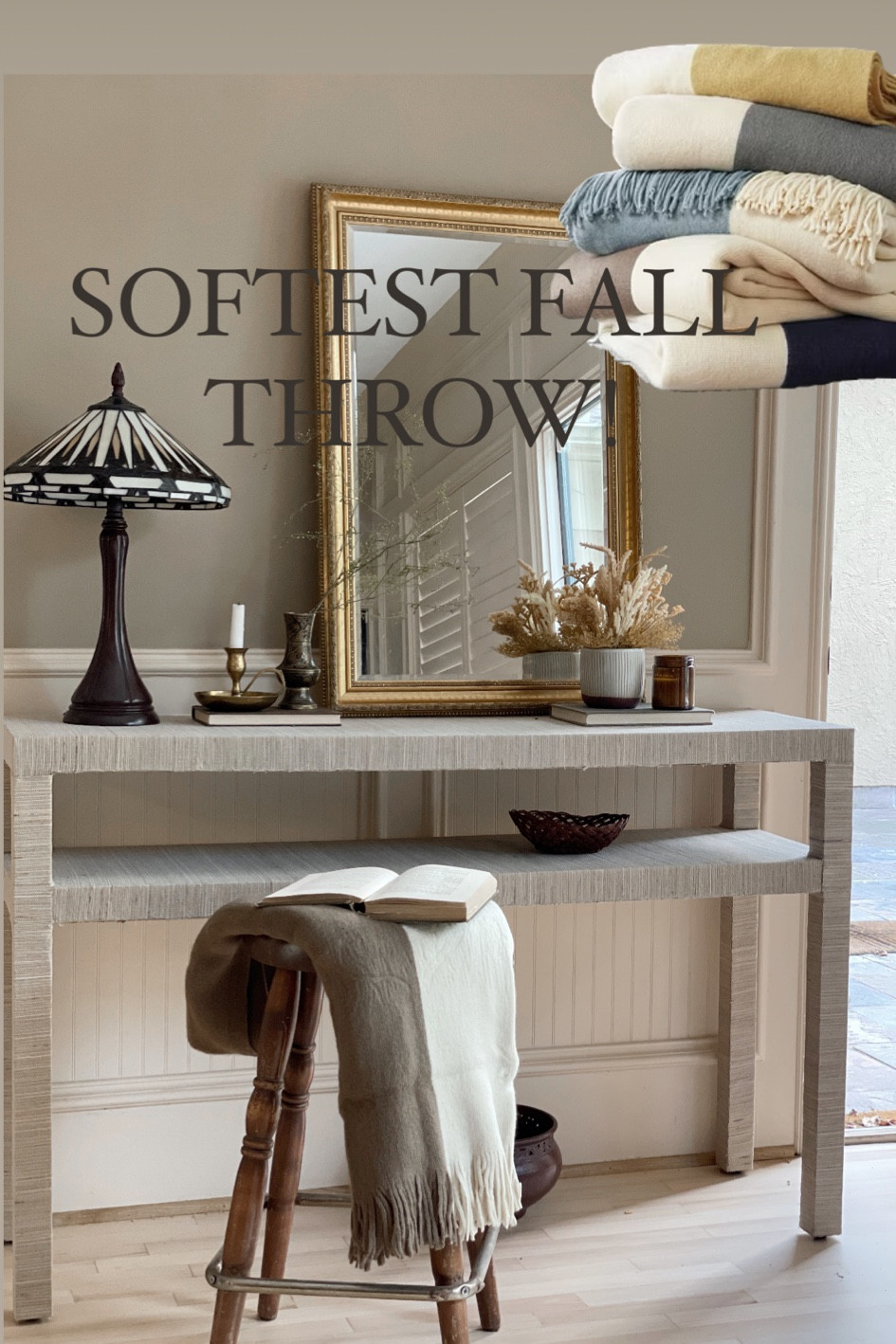 Softest fall throw! So lightweight and beautiful! #fallhome #fallthrow

#LTKHome #LTKSeasonal #LTKFallSale