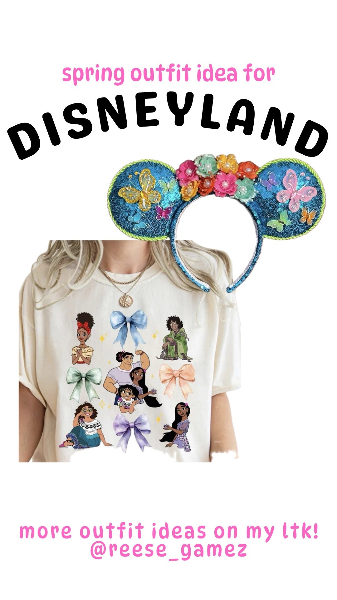 disney outfit, disneyland outfit, disney outfits, disneyland outfits, encanto outfit, disney princess outfit, mickey ears, minnie ears

#LTKSeasonal #LTKTravel #LTKootd