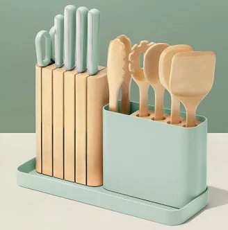 Why are kitchen gadgets so much cuter these days? 🤍✨

This knife and utensil holder keeps everything organized, easy to grab, and looks so much better sitting on the counter than a cluttered drawer.

Functional, space-saving, and honestly just adorable.

#LTKHome #KitchenOrganization #KitchenFinds #HomeFavorites #OrganizationIdeas #KitchenEssentials
 

 