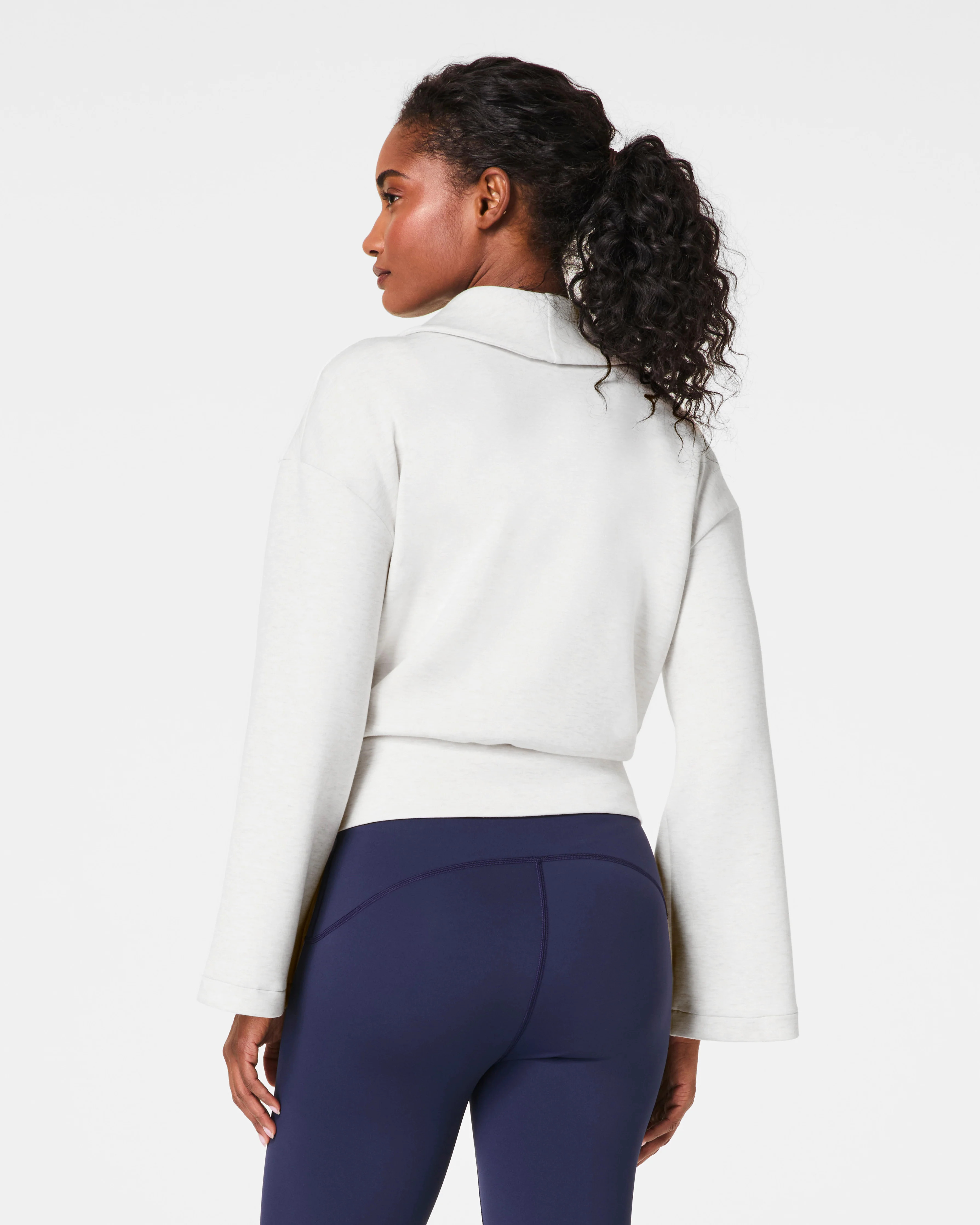 Shawl Collar Wrap Top | Spanx