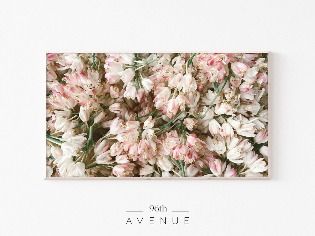 Samsung Frame Tv Art | Frame Tv Art Spring | Art For Frame Tv | Pink Tulips | Instant Download | ... | Etsy (US)