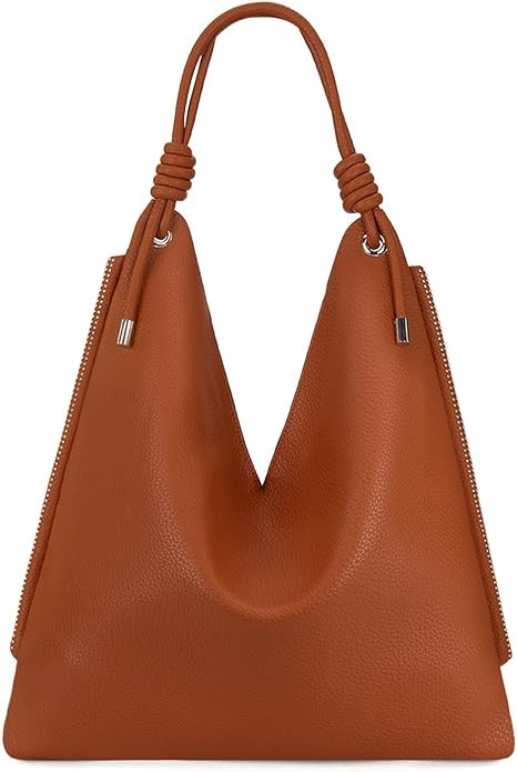 Montana West Hobo Shoulder Bag for Womens Knotted Slouchy Bag | Amazon (US)