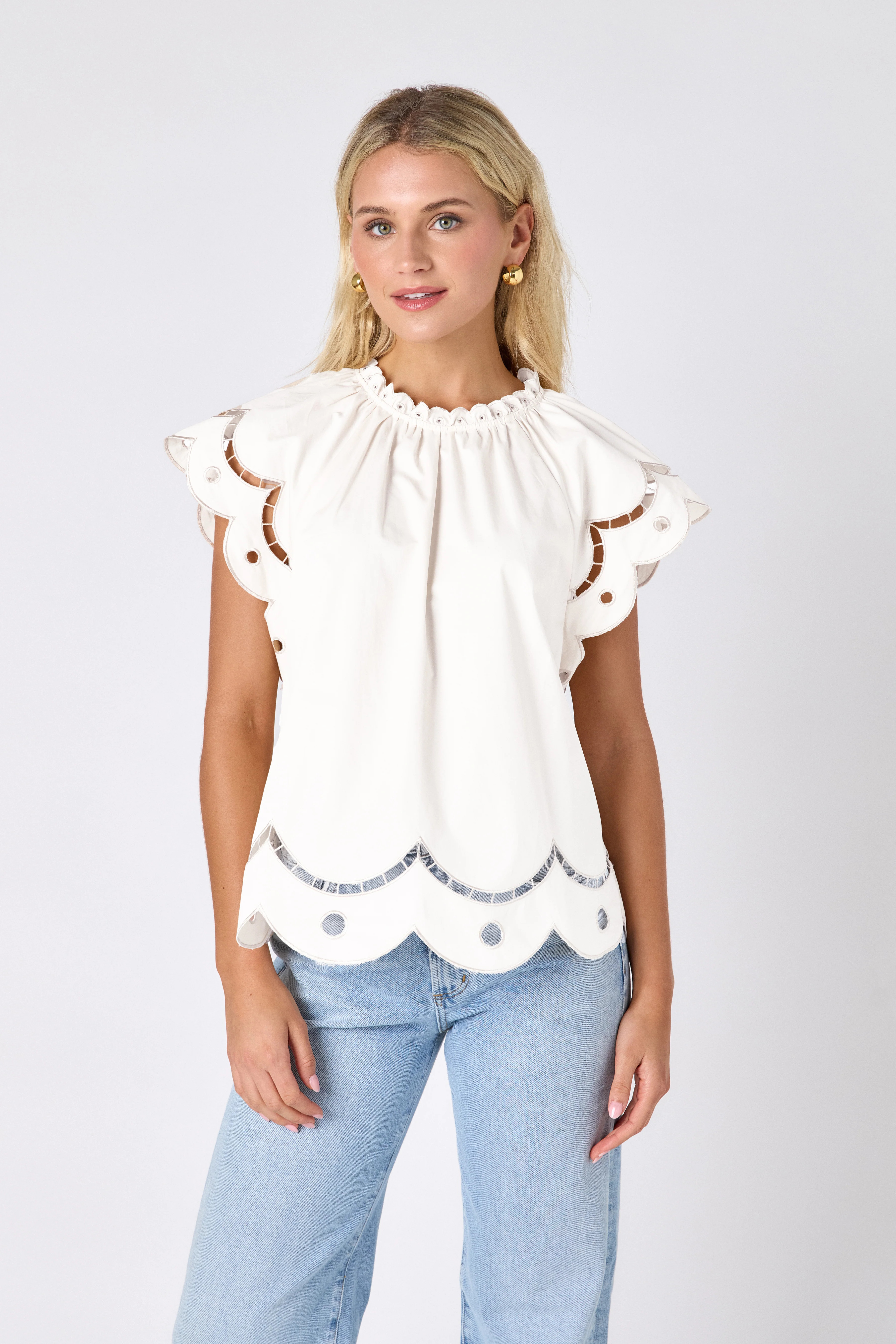 Bess Top - Cap Sleeve Blouse | CROSBY by Mollie Burch | CROSBY by Mollie Burch