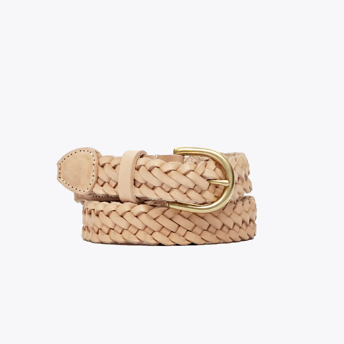 Talia Braided Belt Natural Vachetta | Nisolo