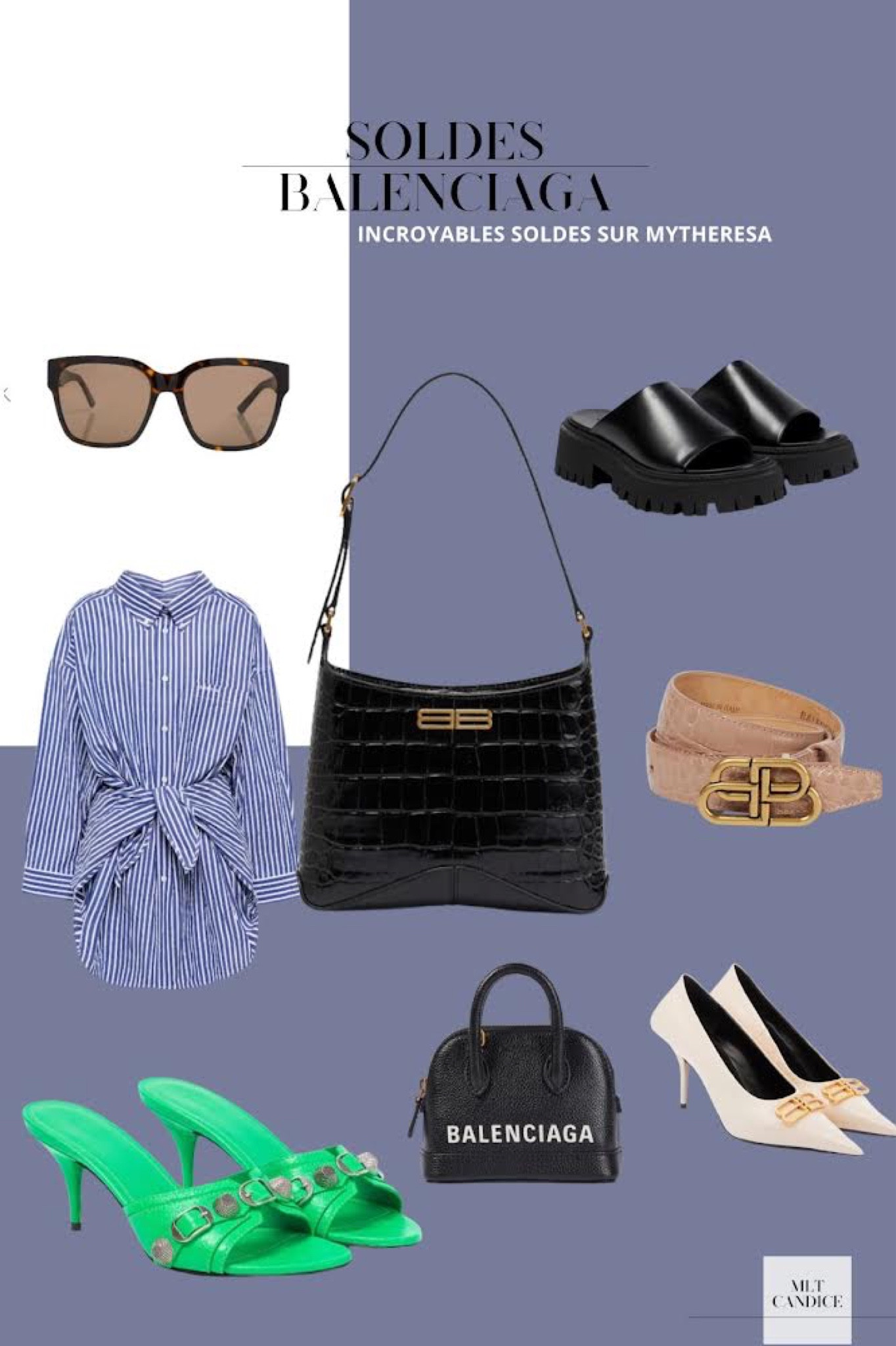 ALERTE SOLDES ! 
Jusqu'à demain soir, une énorme sélection de produits Balenciaga est en soldes sur le site Mytheresa. Les réductions sont incroyables et les articles partent très vite donc je vous recommande de vous dépêcher avant la rupture de stock !


 #LTKEurope  #LTKsalesalert  #LTKsales  #sales  #balenciaga  #mytheresa  #sales

#LTKeurope #LTKsalealert #LTKSeasonal