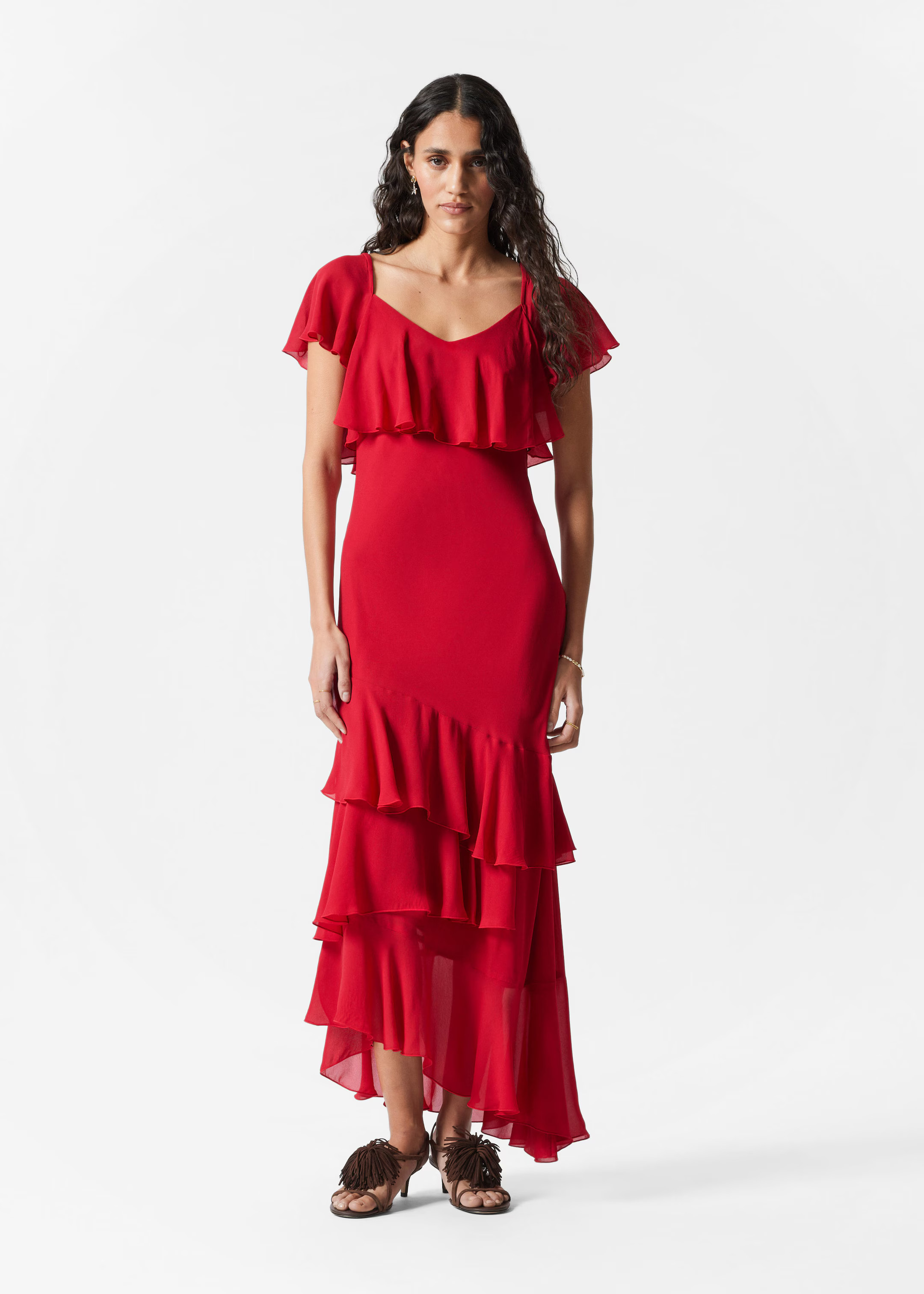 Ruffle Maxi Dress | & Other Stories UK
