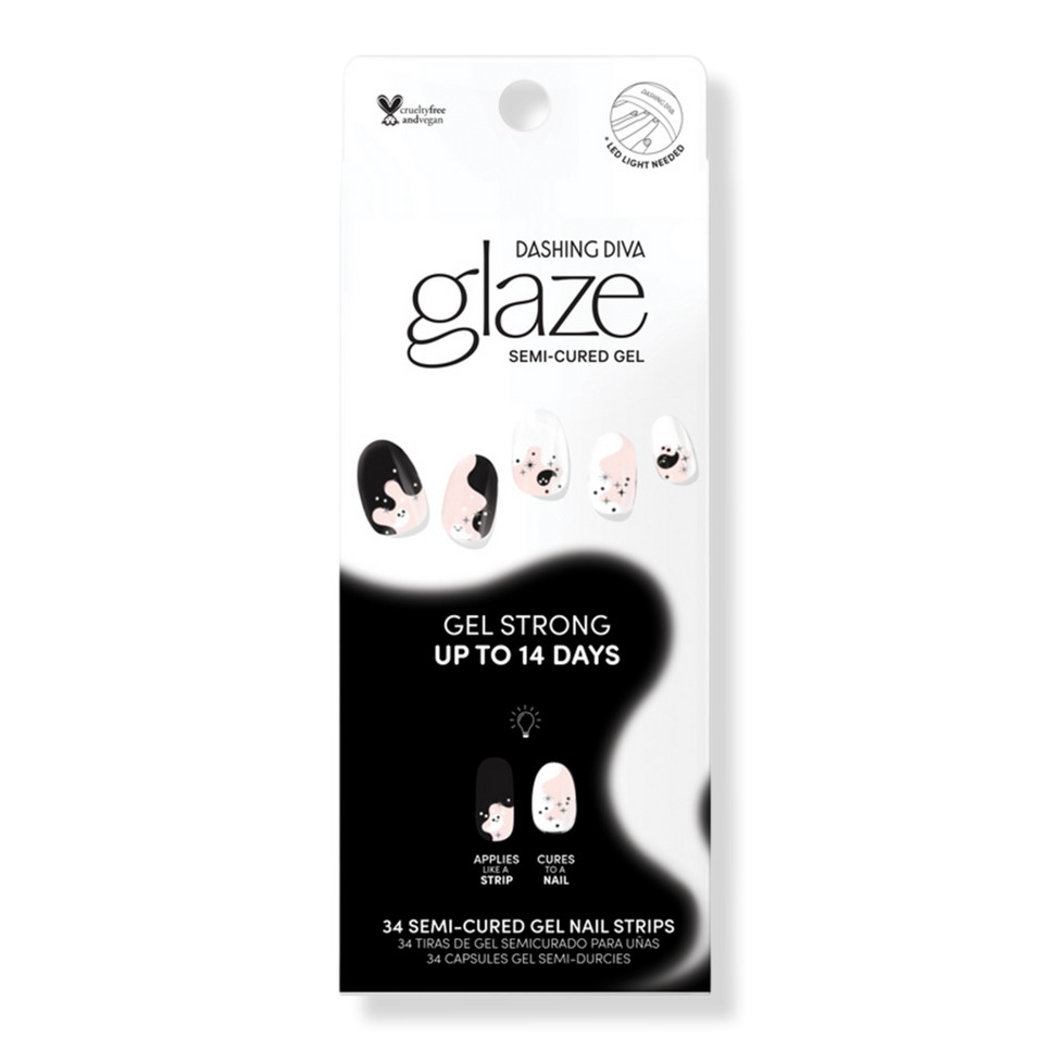 Halloween Glaze Semi-Cured Gel Art | Ulta