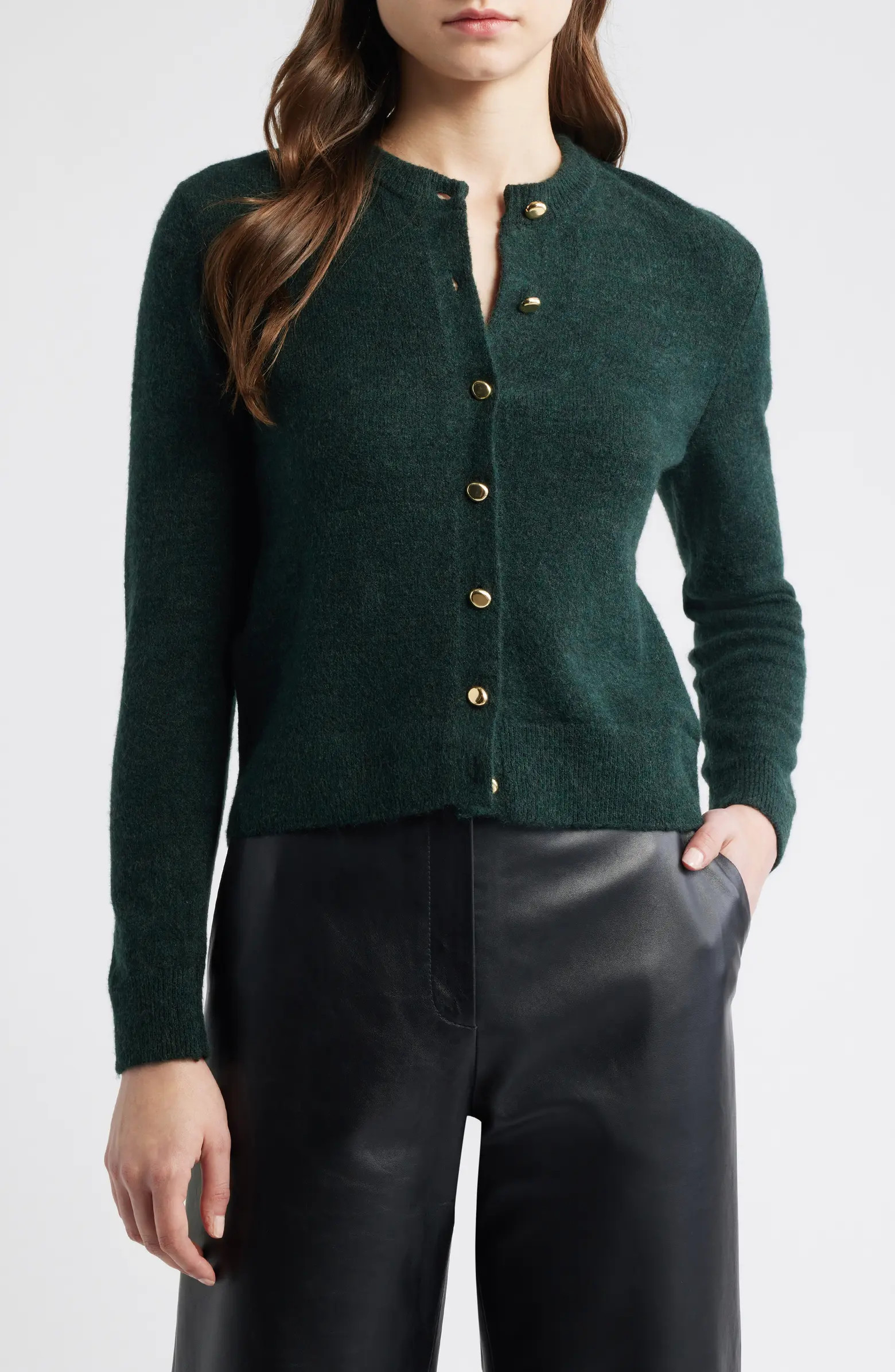 MANGO Eliote Crop Cardigan | Nordstrom | Nordstrom