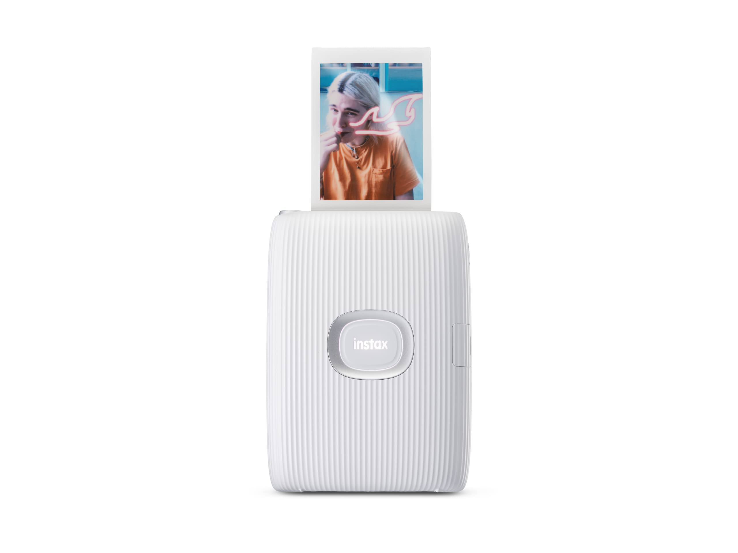 Fujifilm Instax Mini Link 2 Smartphone Printer - Clay White | Amazon (US)