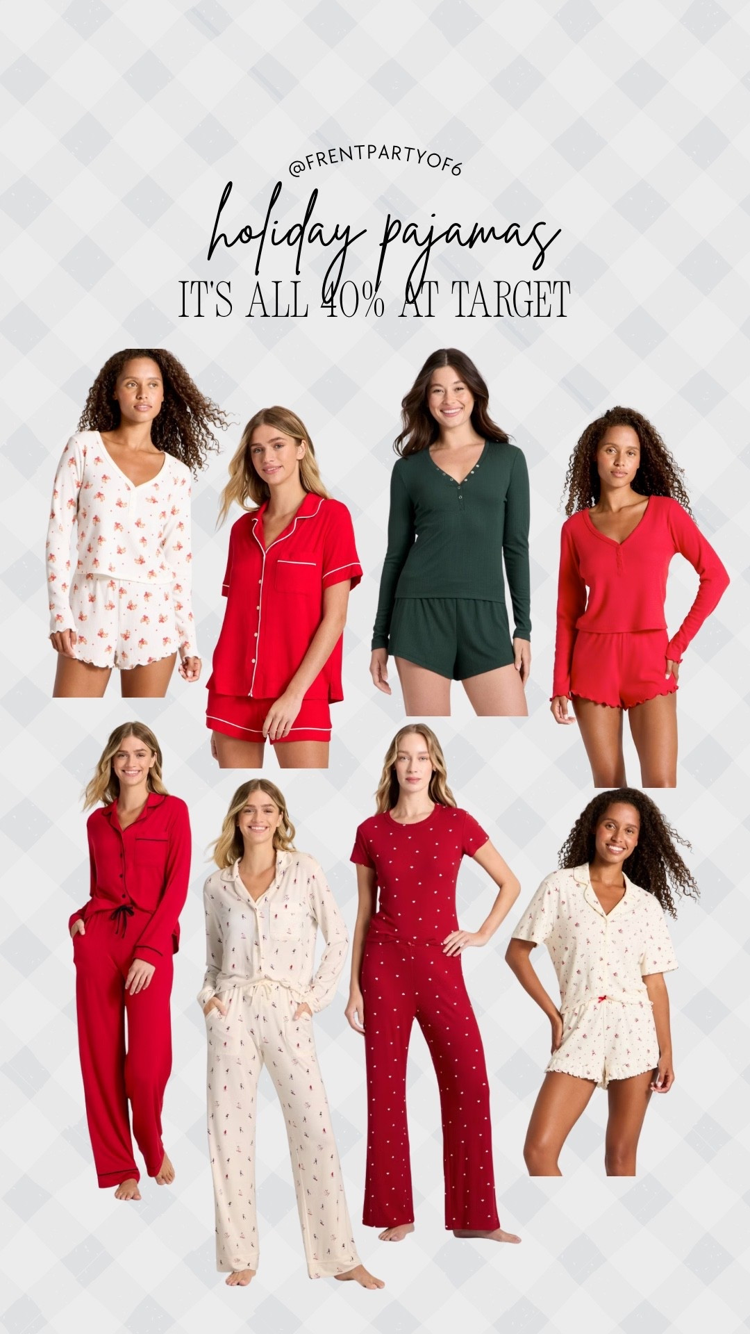 Holiday womens pj’s, all 40% off! The little croissants are in my cart!

#LTKSaleAlert #LTKFindsUnder50 #LTKHoliday