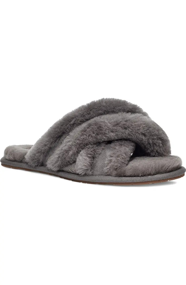 Scuffita Genuine Shearling Slide Slipper (Women) | Nordstrom