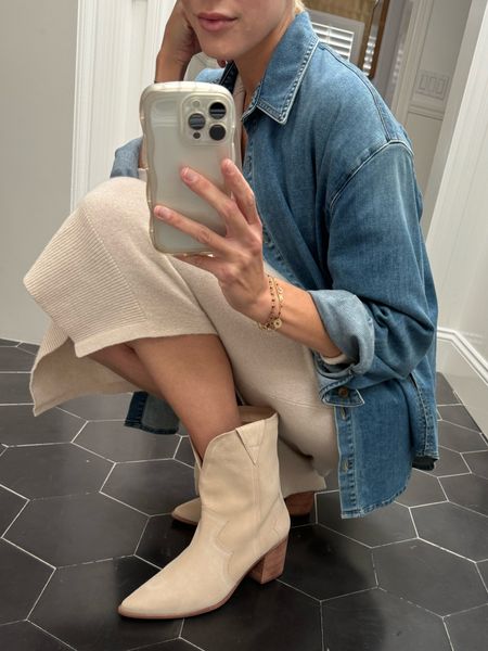The cutest boots with a hint of cowboy 