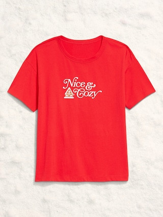 Holiday-Graphic Crew-Neck T-Shirt for Women | Old Navy (US)