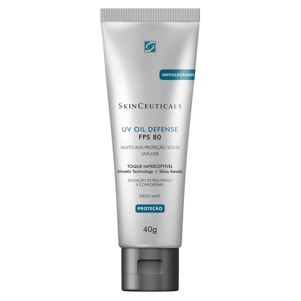 Protetor Solar SkinCeuticals - UV Oil Defense FPS 80 - 40g | Epoca Cosmeticos BR
